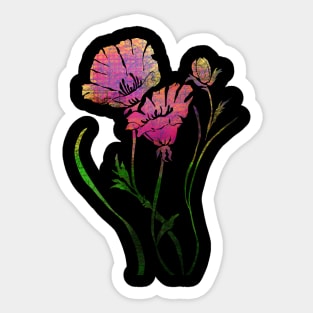 Flower pink Sticker